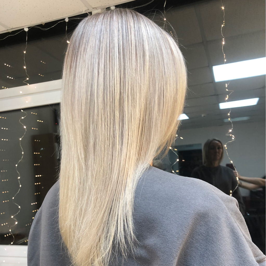 Мелирование с тонированием