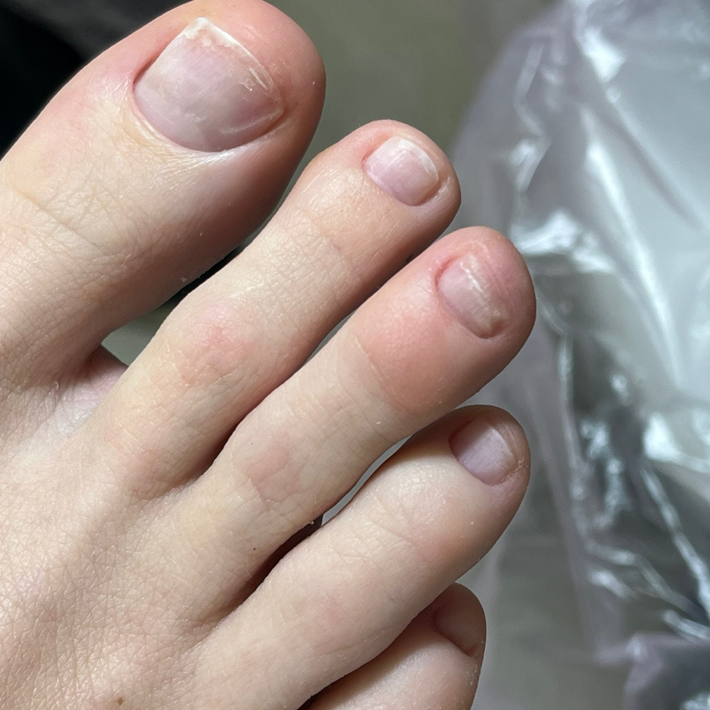 Педикюр экспресс без покрытия