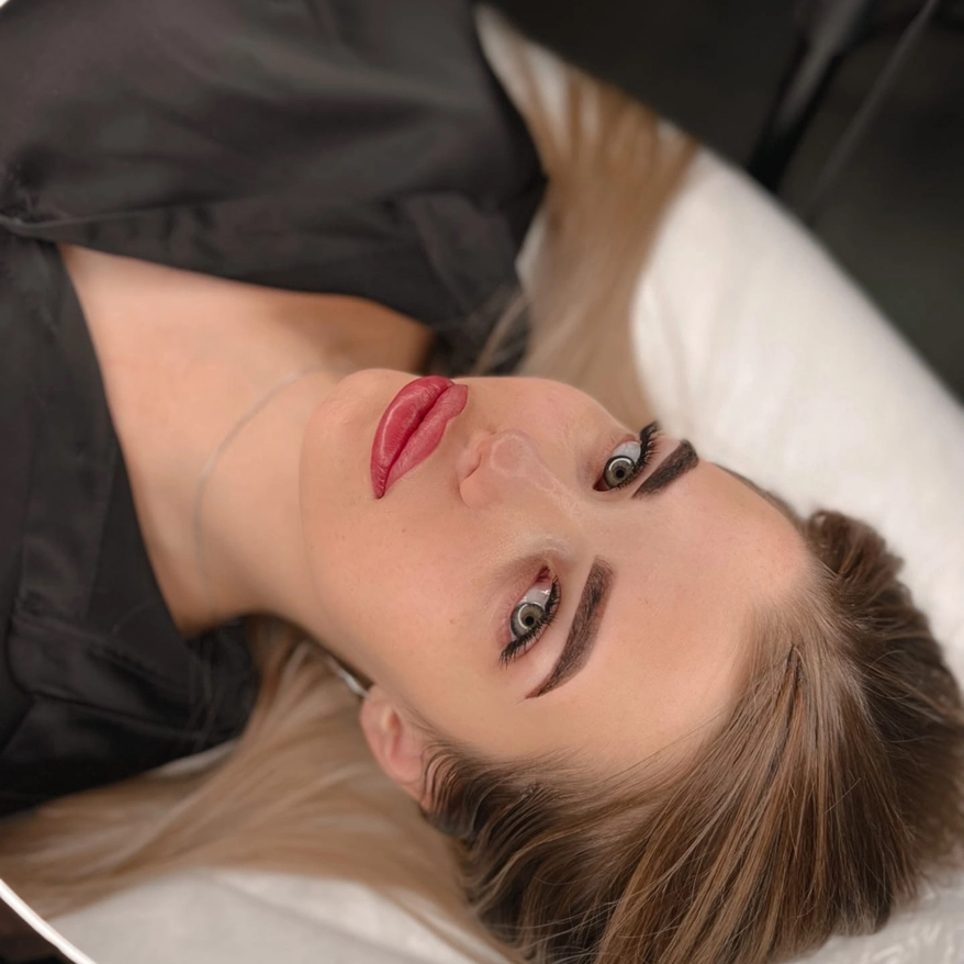 Перманентный макияж работа 1