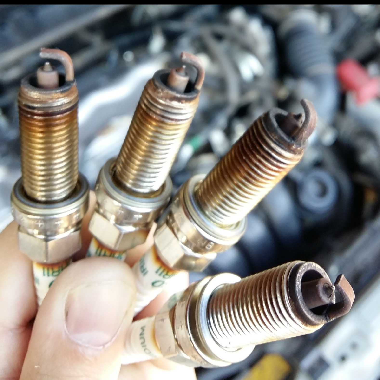 Замена свечей зажигания