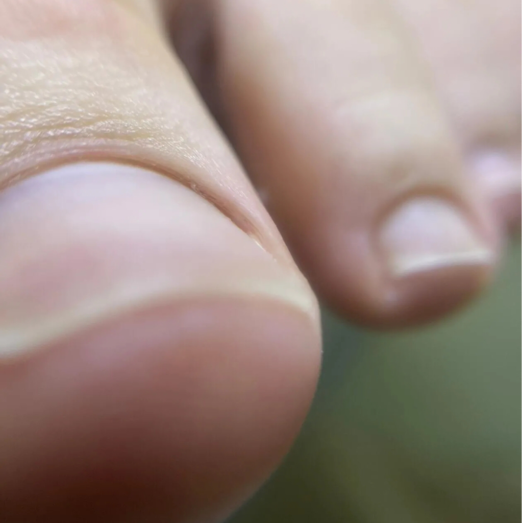 Педикюр (только пальчики) без покрытия