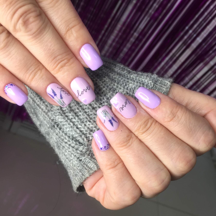 Маникюр с покрытием гель-лак