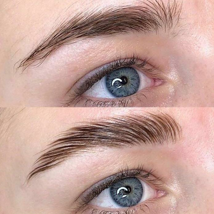 Ламинирование бровей