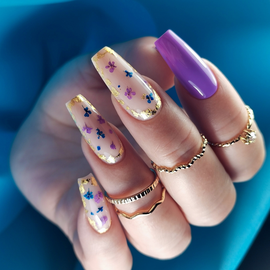 Коррекция ногтей длина 4-6