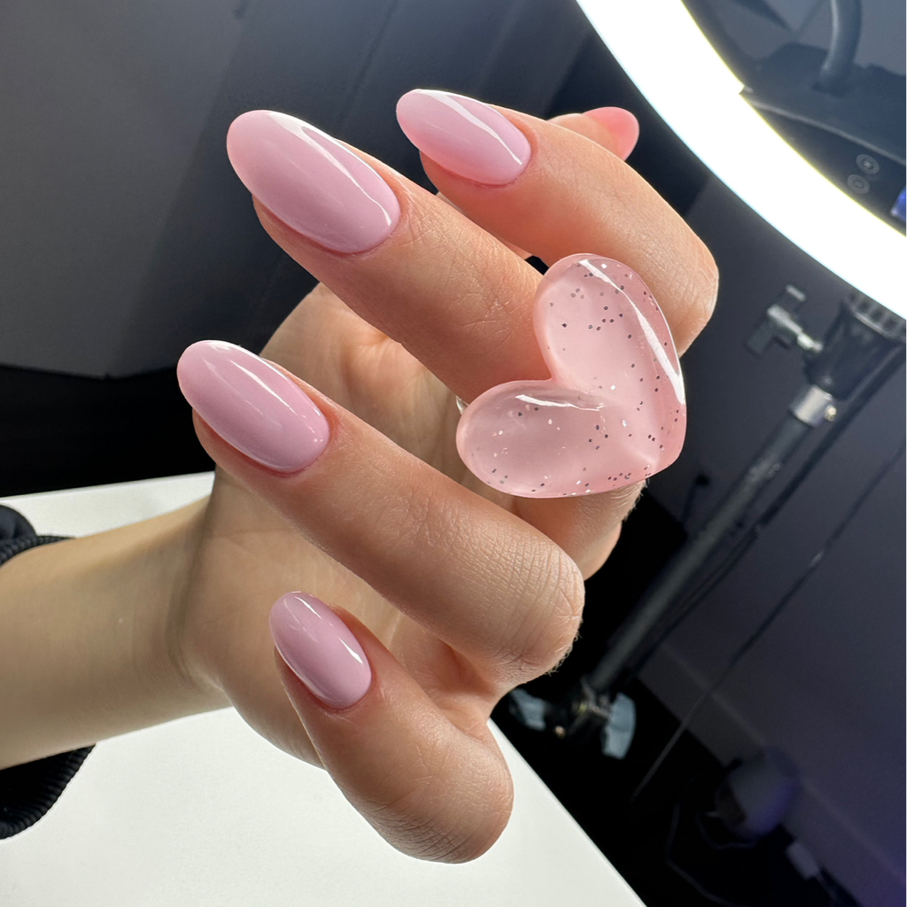 Manicure+hard gel+color