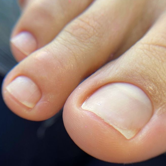 Экспресс педикюр без покрытия