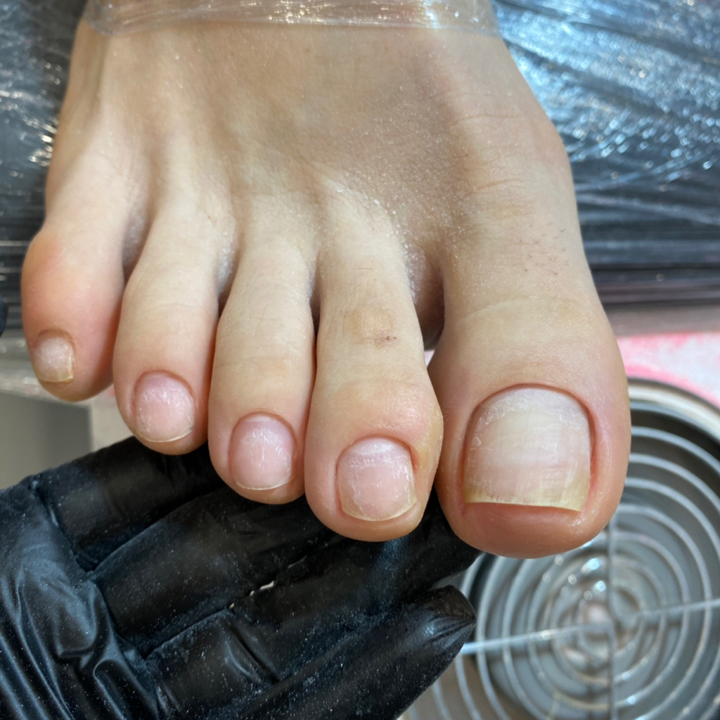 Педикюр (обработка пальчиков без покрытия)