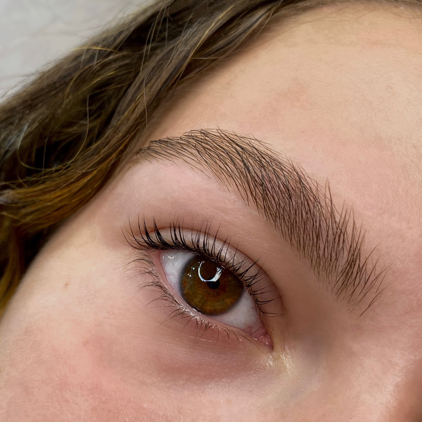 Ламинирование ресниц + Ботокс + Корреция и окрашивание бровей (краска/хна)