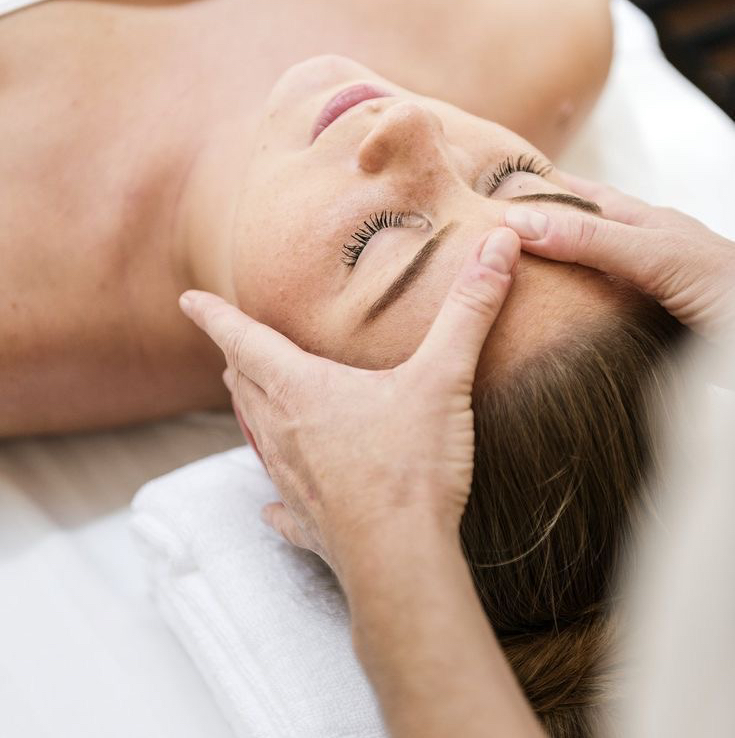 Массаж головы