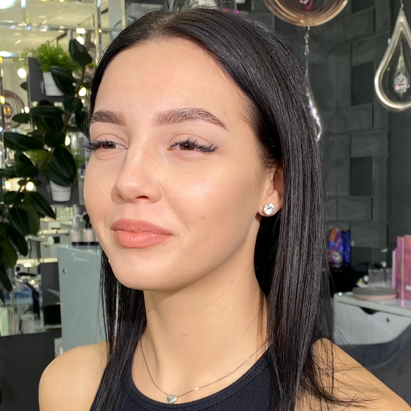 Долговременная укладка бровей без окрашивания