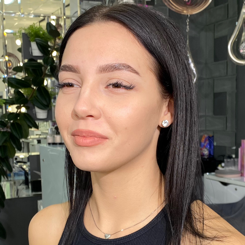 Долговременная укладка бровей + окрашивание