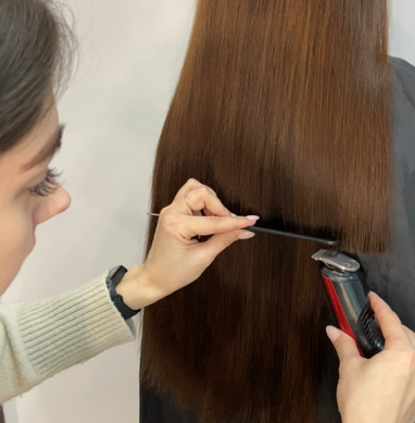 Подравнивание кончиков