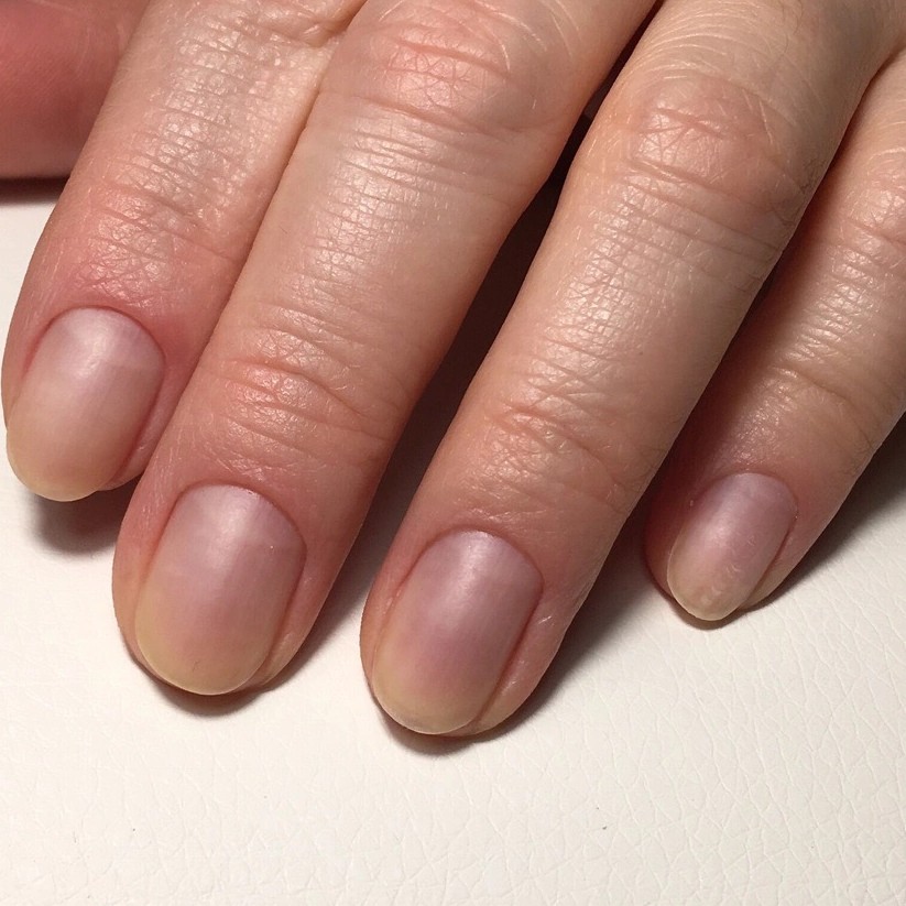 Снятие искуственного покрытия + маникюр