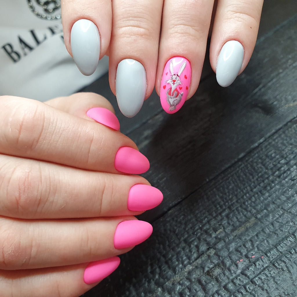 Комплекс базовый на среднюю длину ногтей. (маникюр + покрытие гель-лак)