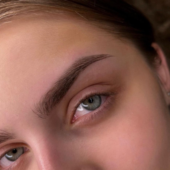 Коррекция бровей + окрашивание хной