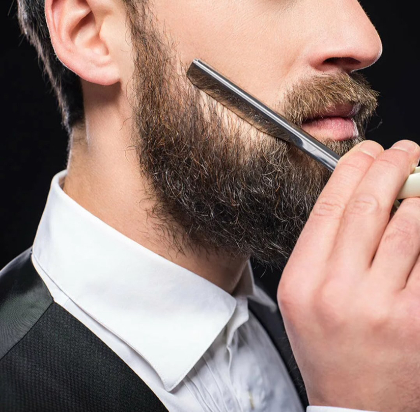 Оформление бороды и усов