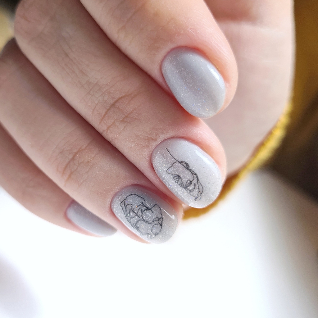 Маникюр и покрытие с укреплением