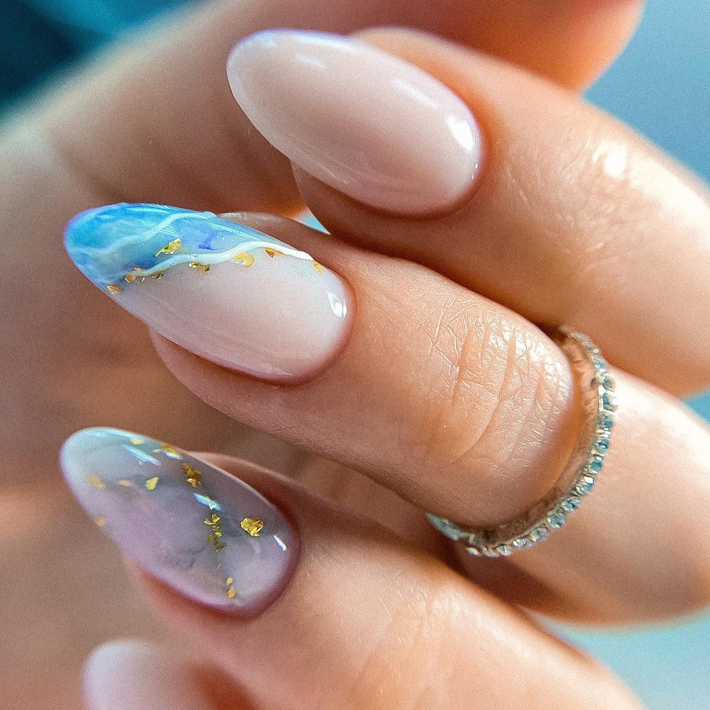 Снятие укрепления/наращивания + маникюр без покрытия