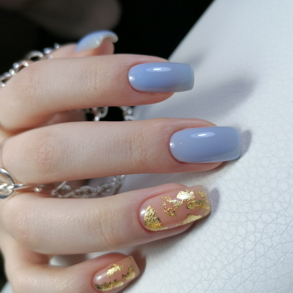 Маникюр с покрытием гель-лак (базы, пудра)