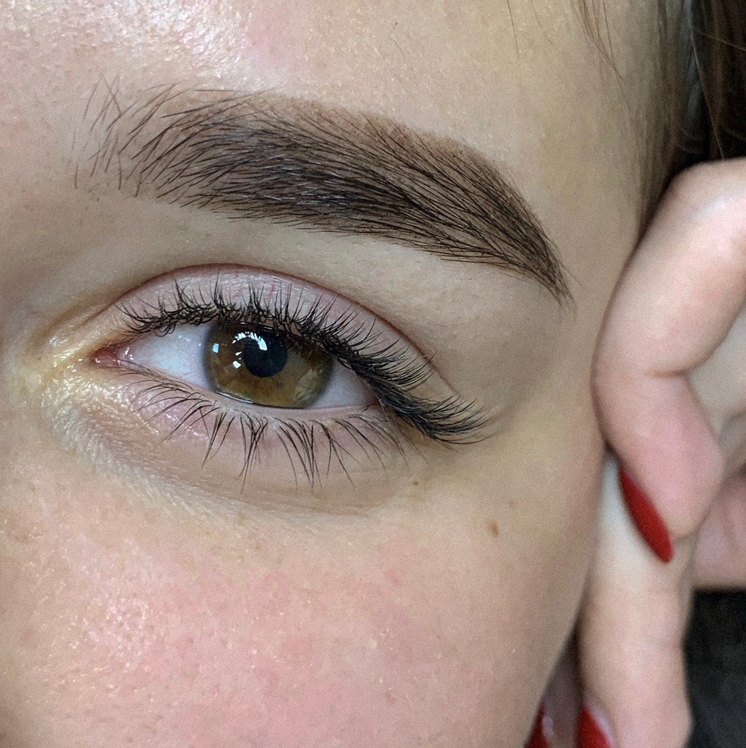 Наращивание ресниц 1D