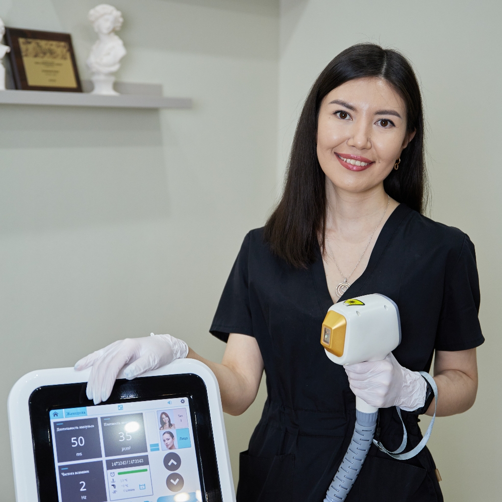 ЛЭЖ грудь (вокруг ареолы соска)