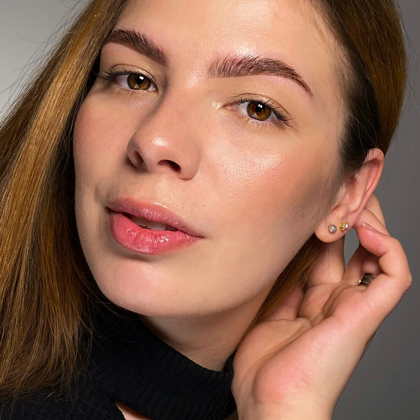 Ламинирование бровей с окрашиванием