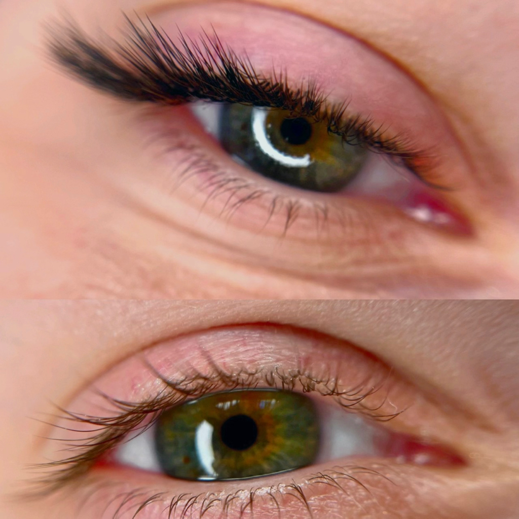 Наращивание ресниц «Эффект накрашенных ресниц»