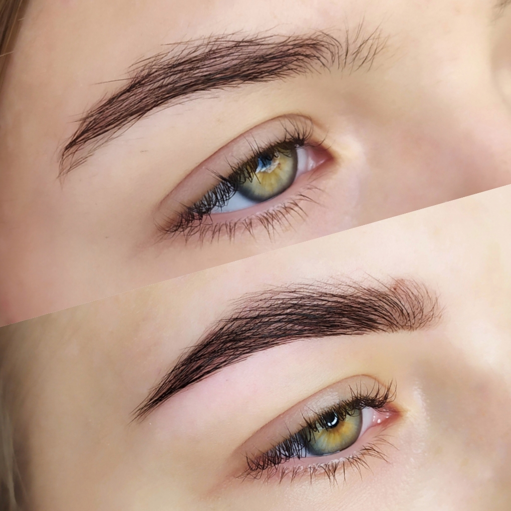 Оформление бровей