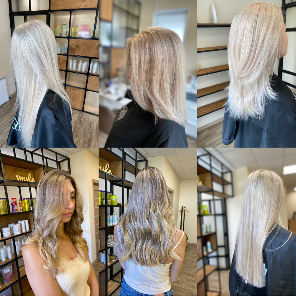 Сложное окрашивание (Airtoch, shatush,balayage, )DAVINES, TIGI (Италия)