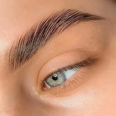 Долговременная укладка бровей (коррекция и окрашивание включены)