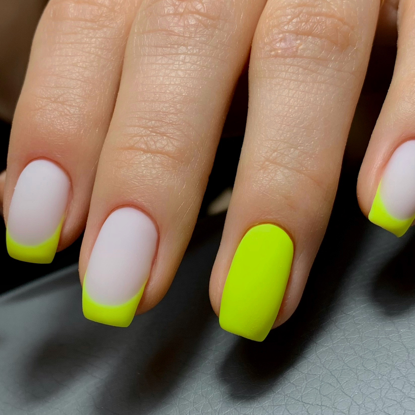 Маникюр +покрытие френч