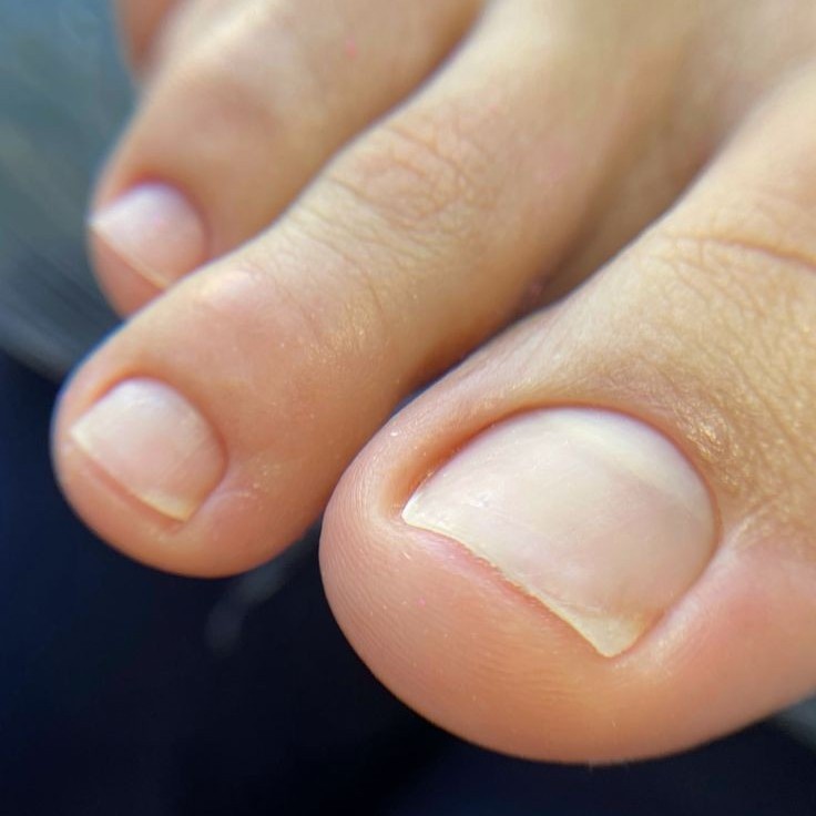 Педикюр пальчиков, без покрытия гельлак