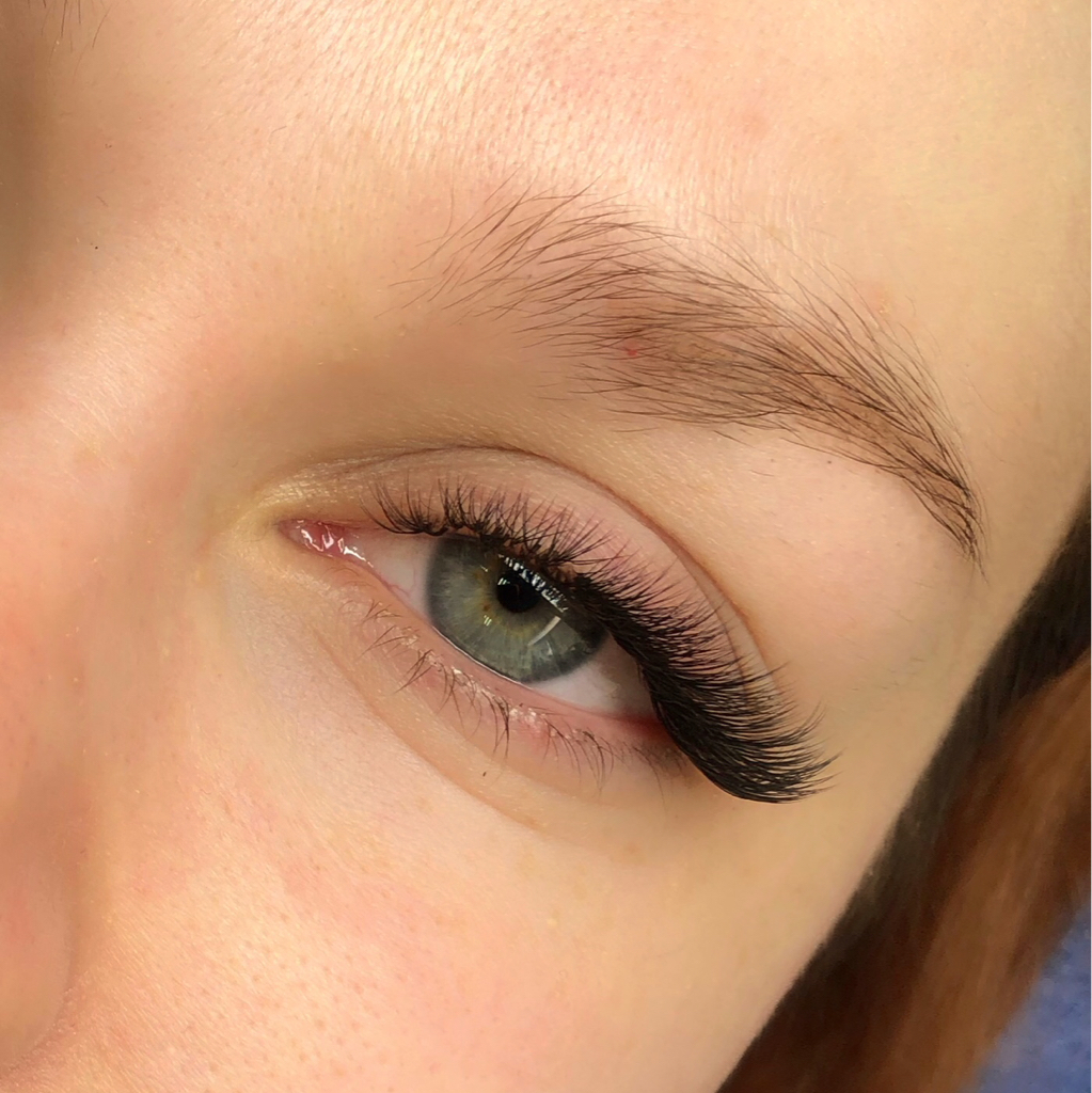 Экспресс наращивание ресниц(неполное заполнение)