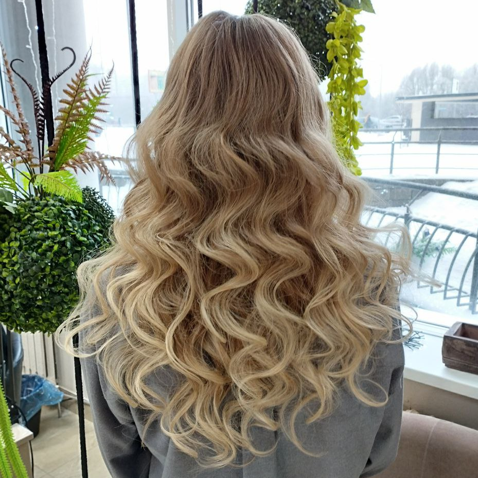 Локоны длинный волос