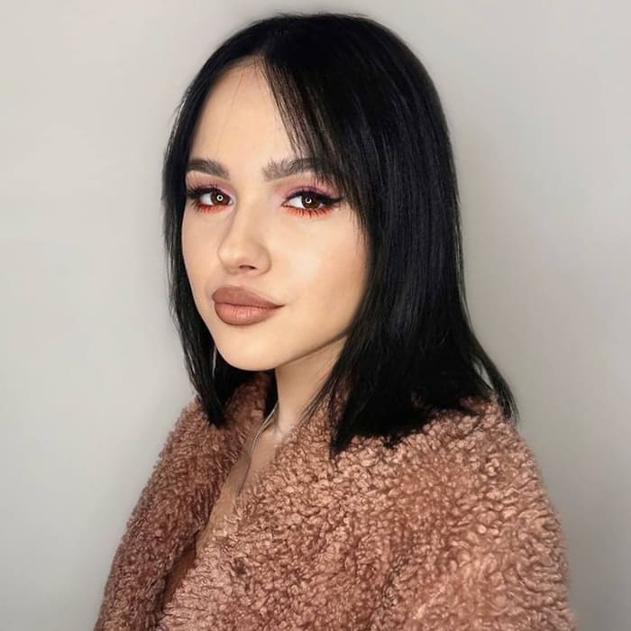 Яркий макияж