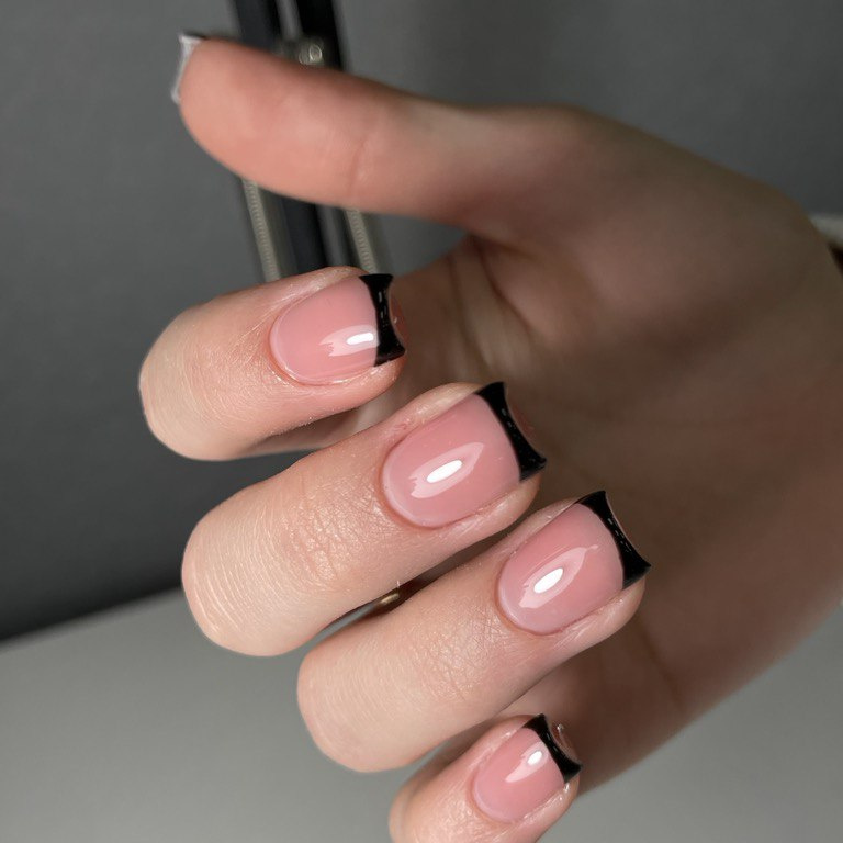 Снятие+Маникюр +покрытие+френч/дизайн