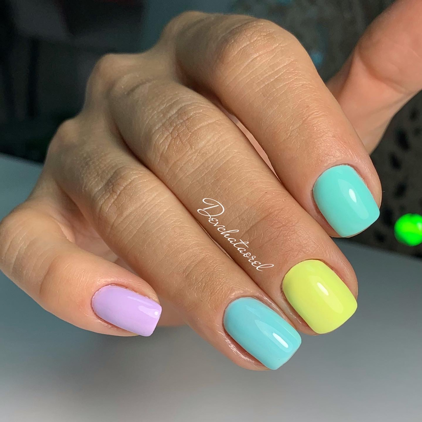 Маникюр с покрытием гель-лак