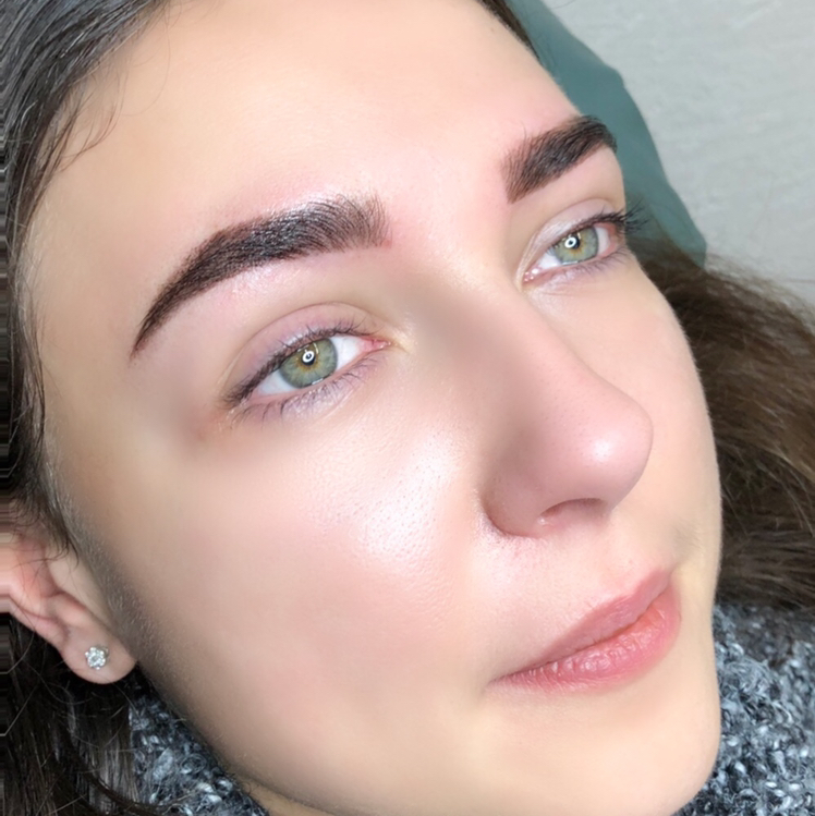 Окрашивание и архитектура бровей(краска,хна)