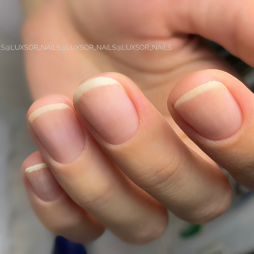 Маникюр без покрытия