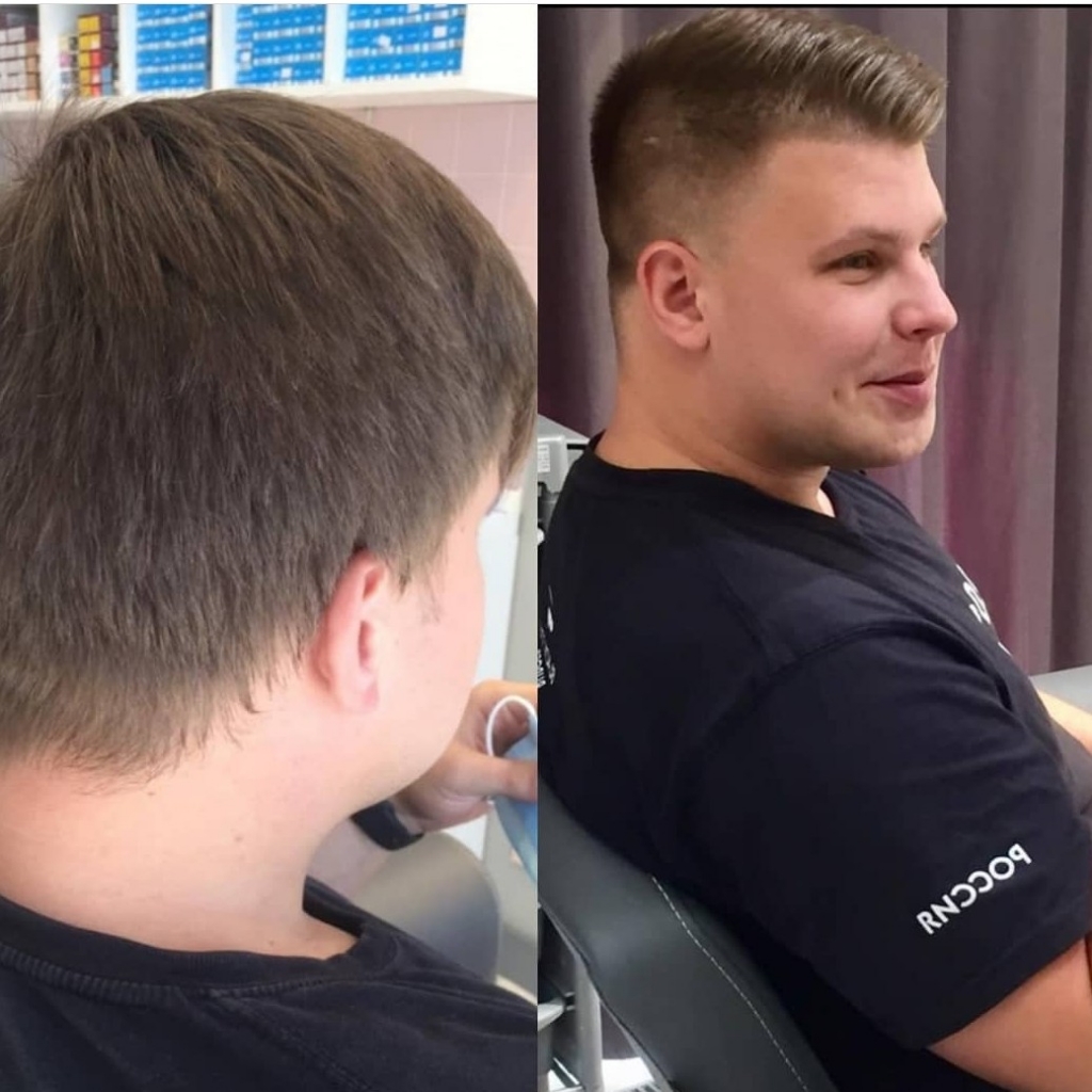 Стрижка мужская