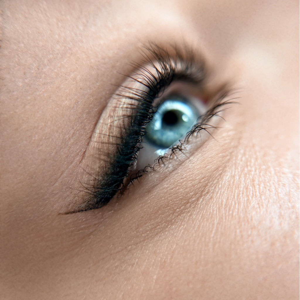 Перманентный макияж век «стрелочка с растушёвкой»