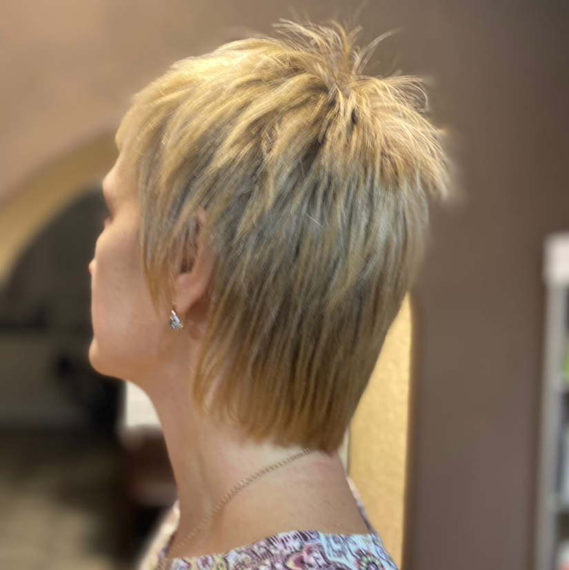 Стрижка женская короткие волосы