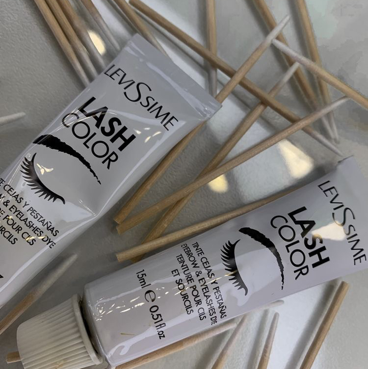 Окрашивание ресниц