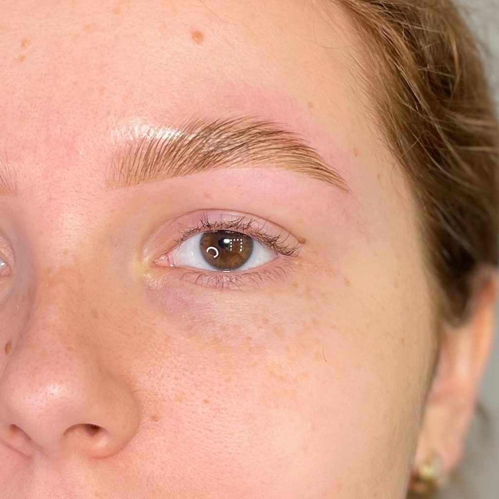 коррекция + окрашивание