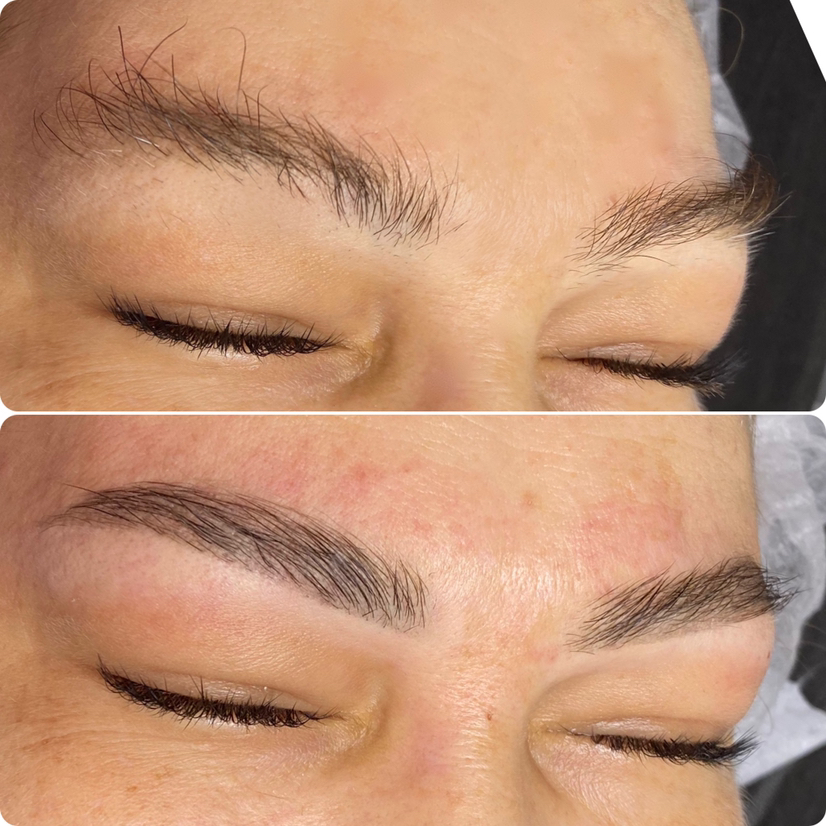 Брови. Только создание формы