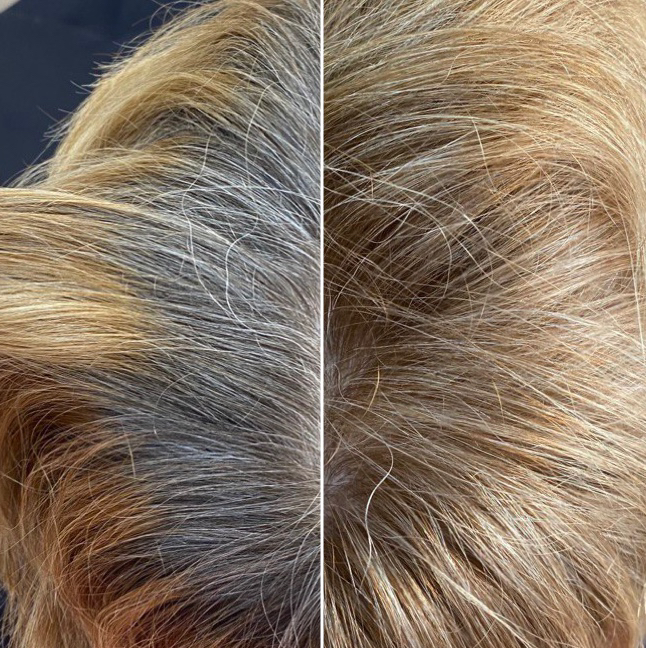 Окрашивание корней