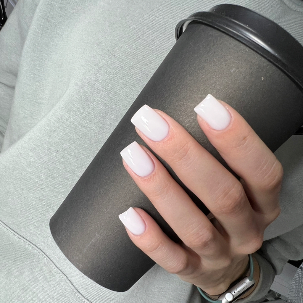 Маникюр+покрытие однотон