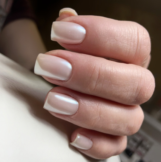 Маникюр с втиркой