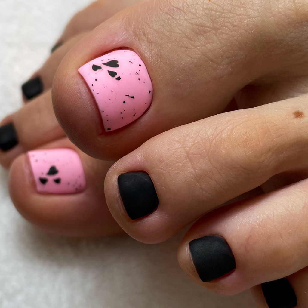 Аппаратный педикюр только пальчиков с покрытием гель-лак