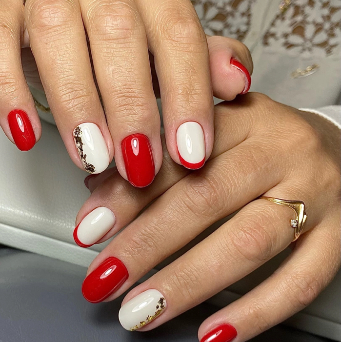 Маникюр с покрытием гель-лак (короткая длина)